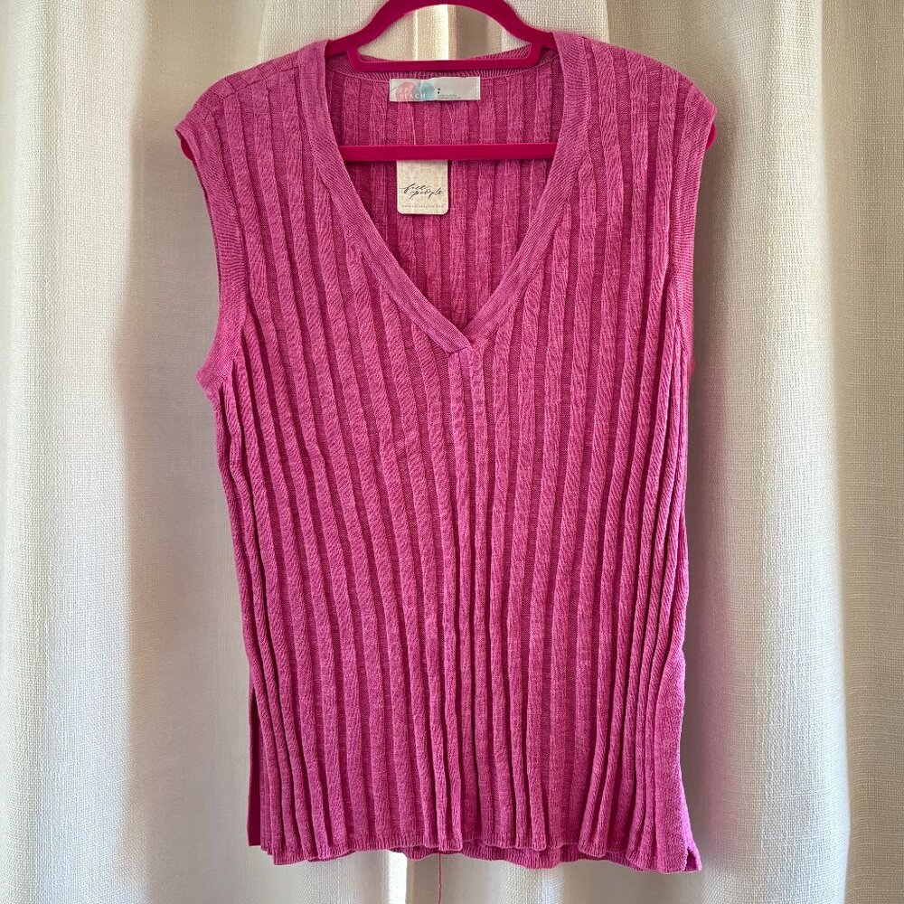 Free People // Ribbed Sweater Vest